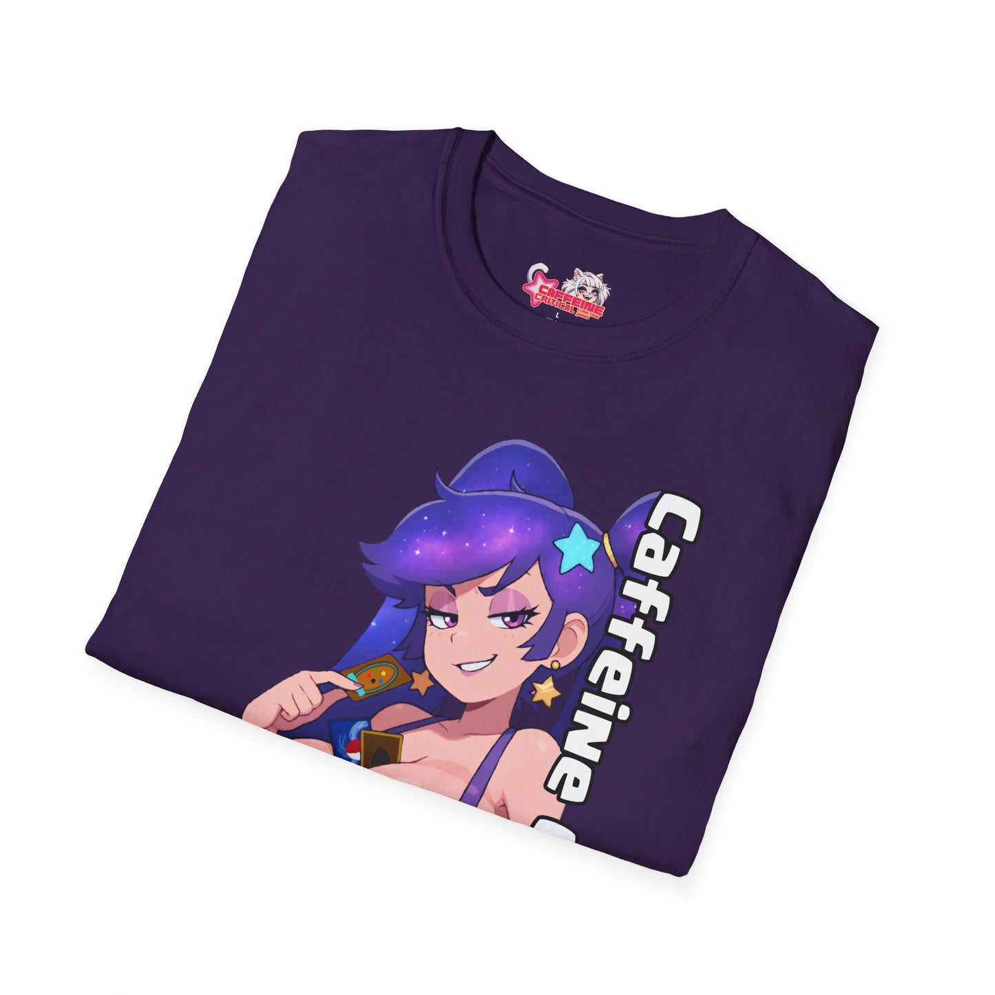 Cosmika's Card Stash Waifu T-Shirt Caffeine Critical