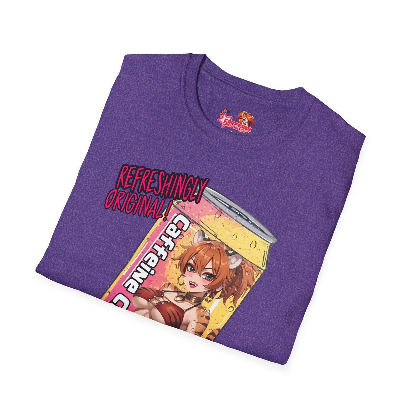 Energy Drink Caffeinated Carnelle | Waifu T-Shirt Caffeine Critical