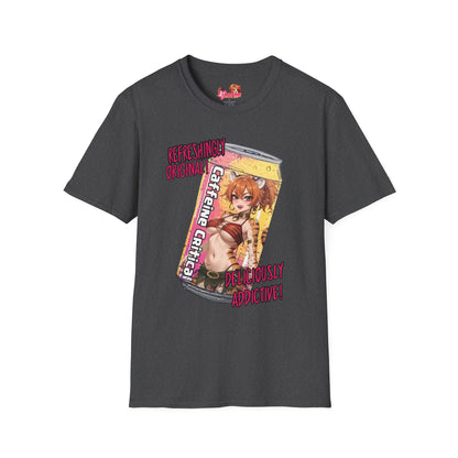 Energy Drink Caffeinated Carnelle | Waifu T-Shirt