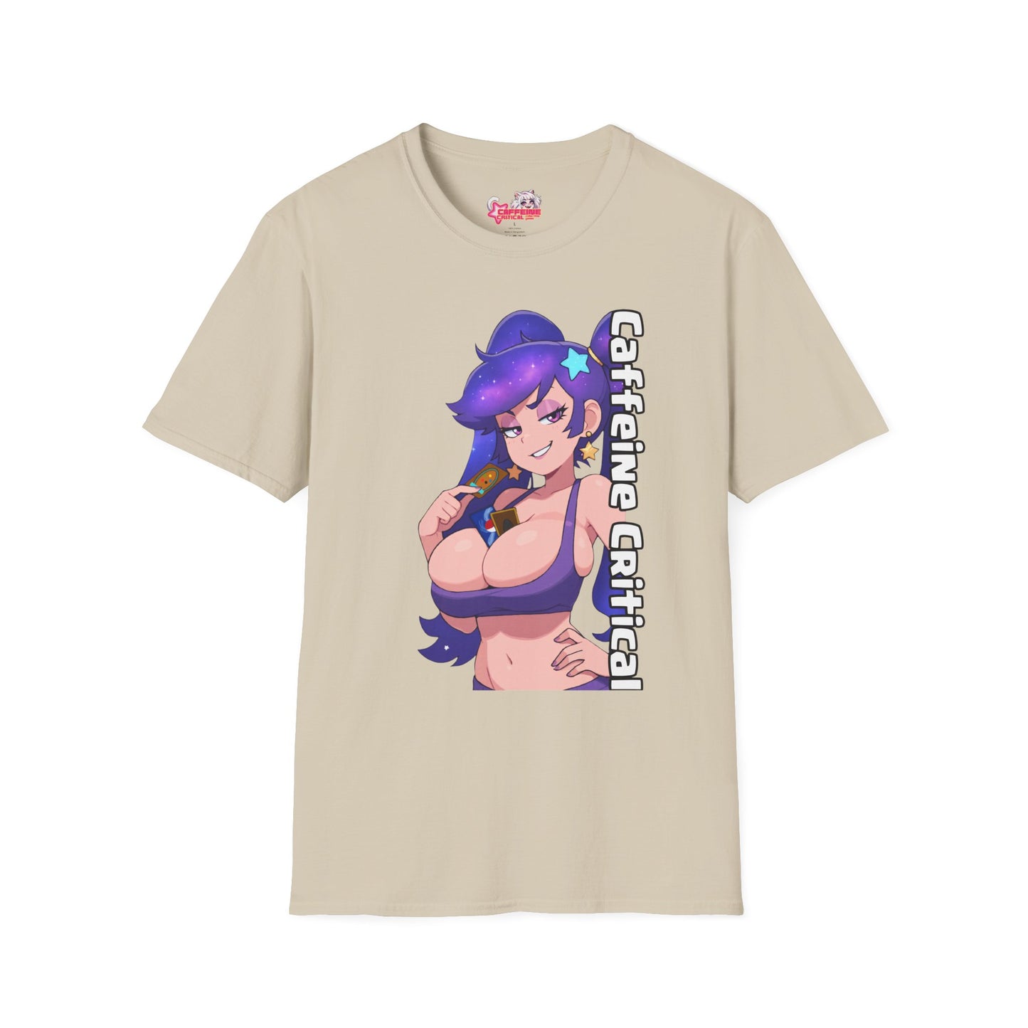 Cosmika's Card Stash Waifu T-Shirt Caffeine Critical