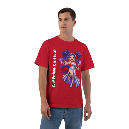 Cosmika Streetwear T-Shirt | Oversized Urban Style - Caffeine Critical