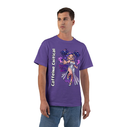 Cosmika Streetwear T-Shirt | Oversized Urban Style - Caffeine Critical