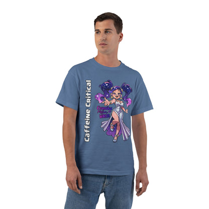 Cosmika Streetwear T-Shirt | Oversized Urban Style - Caffeine Critical