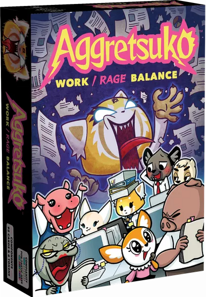 Aggretsuko - Rage/Balance Card Game - Caffeine Critical