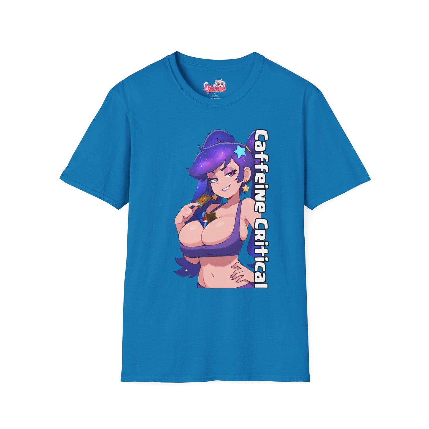 Cosmika's Card Stash Waifu T-Shirt Caffeine Critical