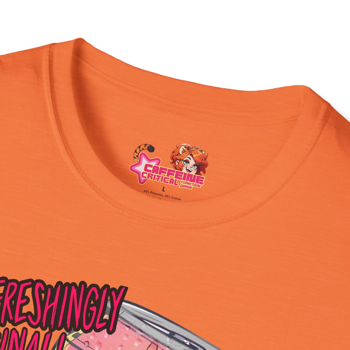 Energy Drink Caffeinated Carnelle | Waifu T-Shirt Caffeine Critical