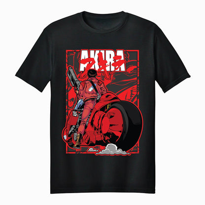 Akira Kaneda Neo-Tokyo Biker Adult Unisex T-Shirt - Caffeine Critical