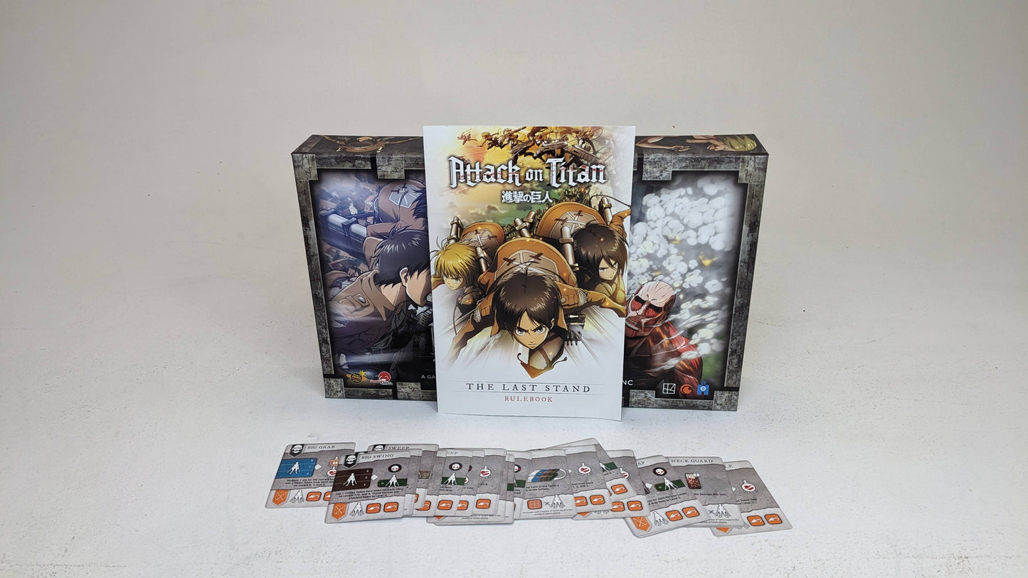 Attack on Titan - The Last Stand - Boardgame - Caffeine Critical Caffeine Critical