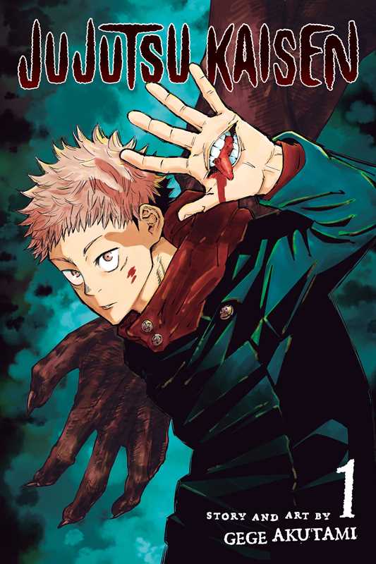 Jujutsu Kaisen, Vol. 1 by Gege Akutami: Paperback; 192 pages / English Caffeine Critical