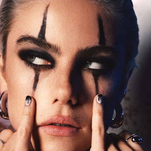 Lottie London x Harley Quinn Jumbo Eyeliner, Buttery Black jumbo eyeliner - Caffeine Critical Caffeine Critical