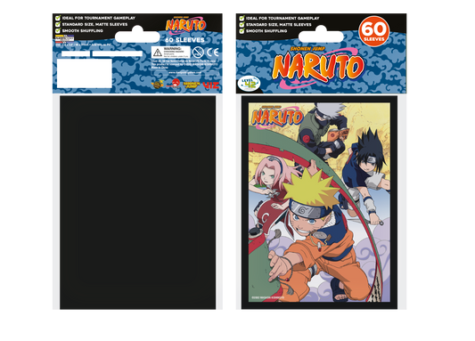 Officially Licensed Naruto Standard Sleeves - Konoha Team Caffeine Critical