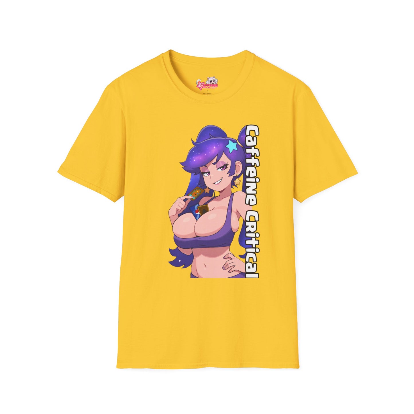 Cosmika's Card Stash Waifu T-Shirt Caffeine Critical