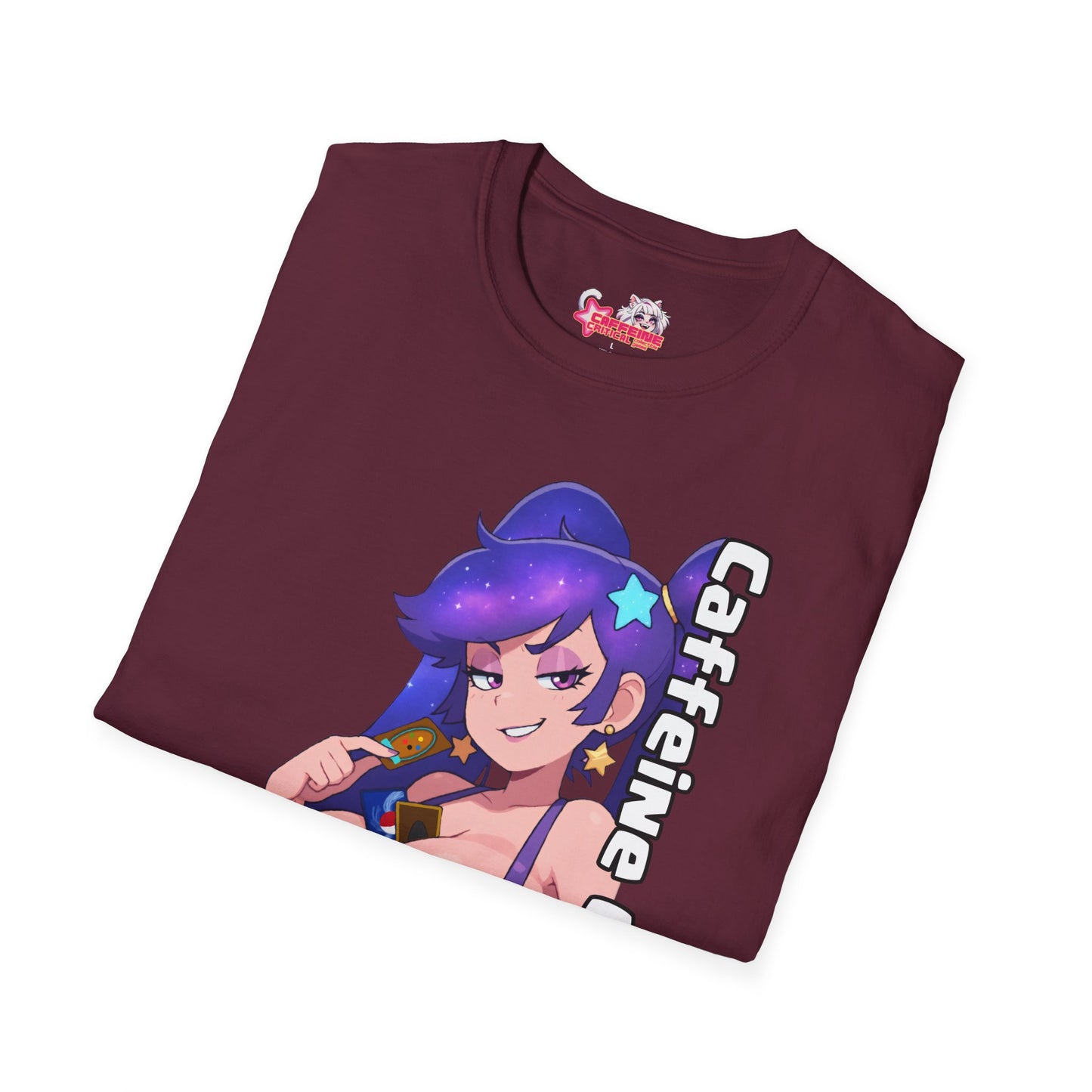 Cosmika's Card Stash Waifu T-Shirt Caffeine Critical