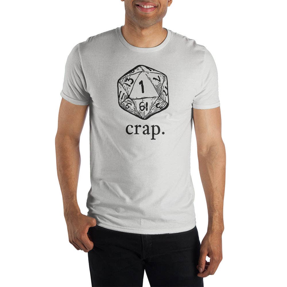 Dungeons & Dragons Crit Fail T-shirt Caffeine Critical