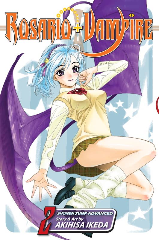 Rosario+Vampire, Vol. 2 by Akihisa  Ikeda: Paperback; 192 pages / English Caffeine Critical