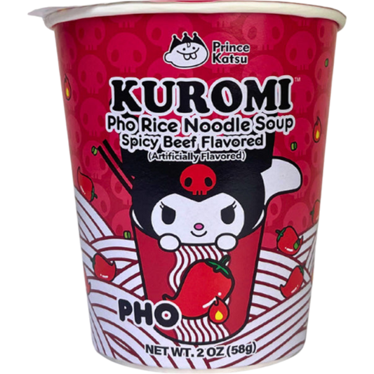 Kuromi Pho Rice Noodle Soup Caffeine Critical