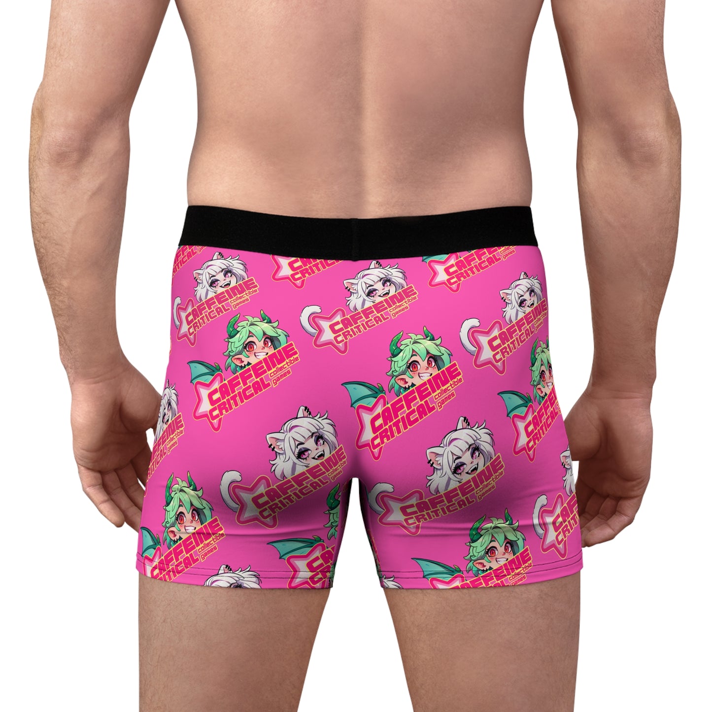 Caffeine Critical Boxer Briefs | Waifu Underwear Caffeine Critical