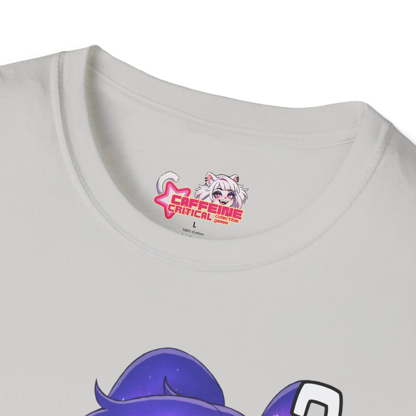 Cosmika's Card Stash Waifu T-Shirt Caffeine Critical