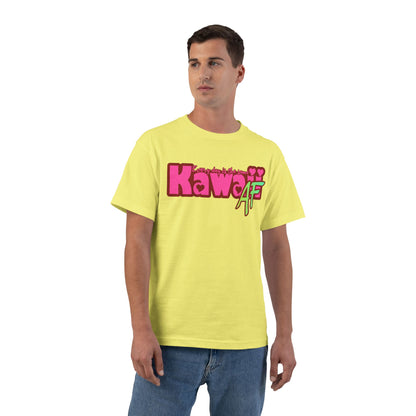 Kawaii AF Streetwear T-Shirt | Oversized Urban Style - Caffeine Critical