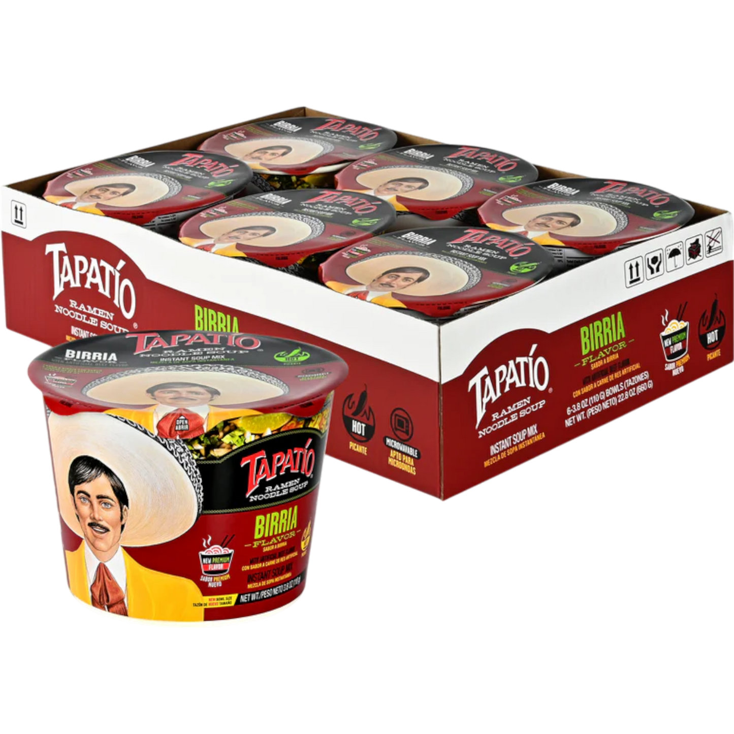 Tapatio Birria Ramen Noodle Soup - Caffeine Critical Caffeine Critical