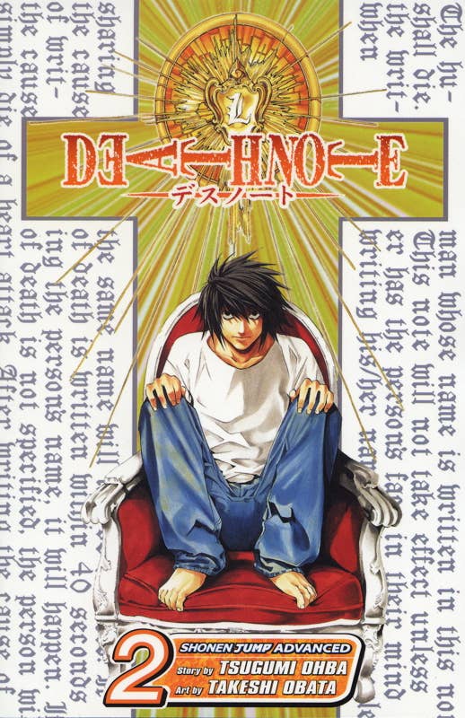 Death Note, Vol. 2 by Tsugumi Ohba: Paperback; 200 pages / English Caffeine Critical