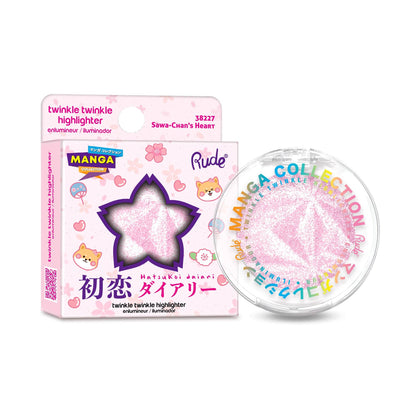 Rude Cosmetics Manga Collection Twinkle Twinkle Highlighter Sawa-Chan’s Heart