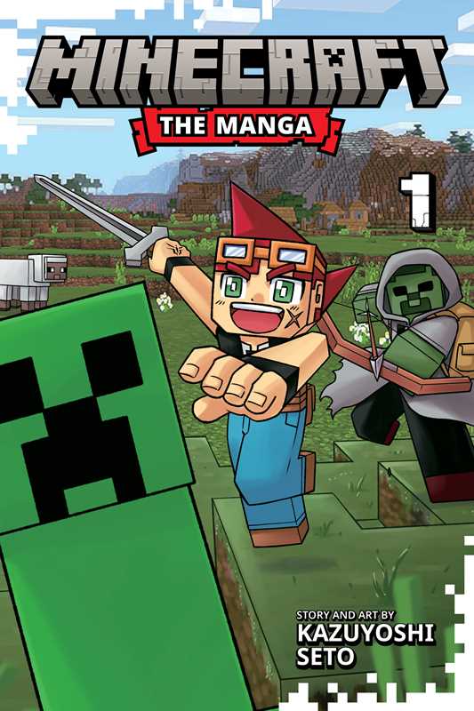 Minecraft: The Manga, Vol. 1 by Kazuyoshi  Seto: Paperback; 192 pages / English Caffeine Critical