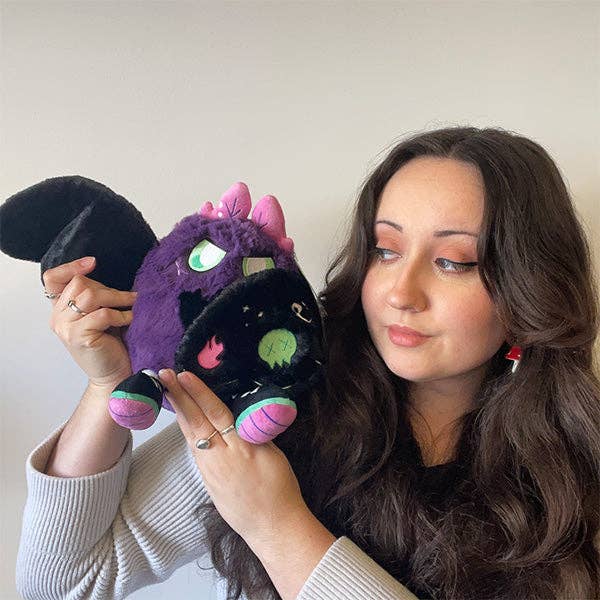 Squishable - Mini Neon Punk Mothman Plush Caffeine Critical