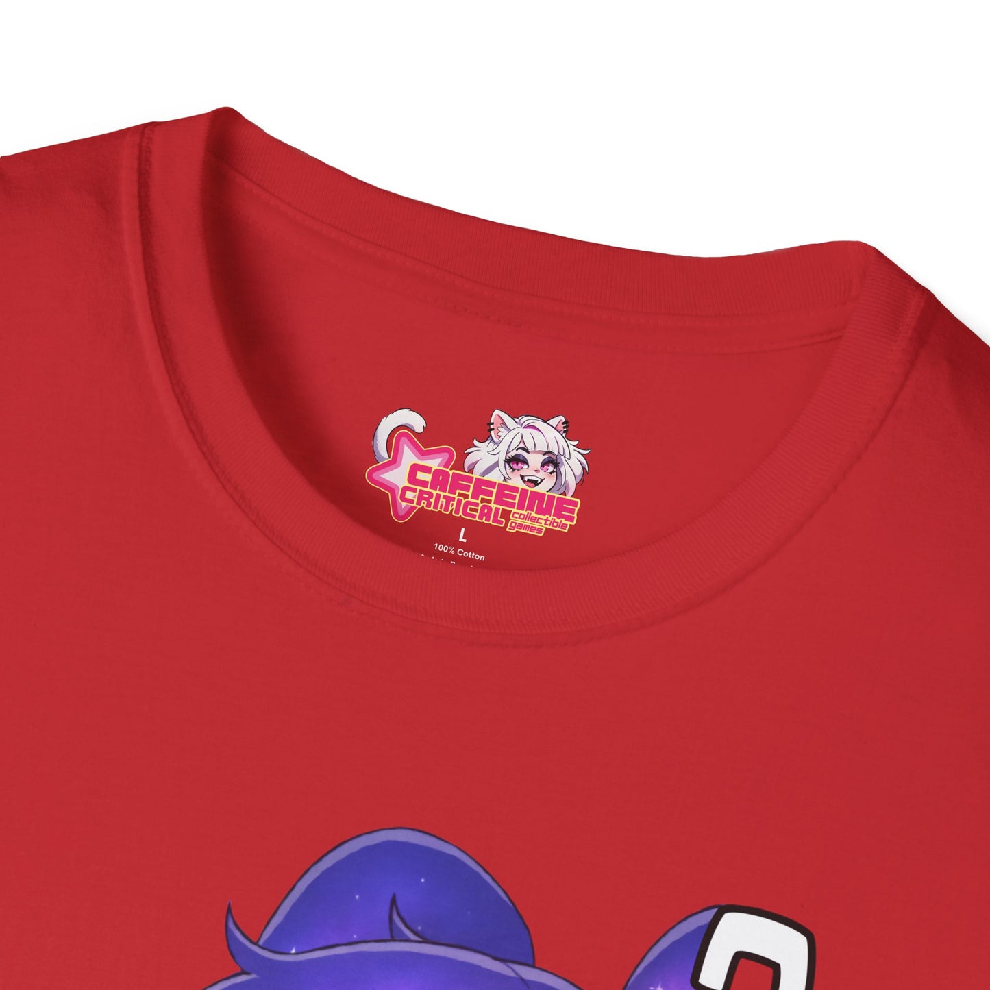 Cosmika's Card Stash Waifu T-Shirt Caffeine Critical