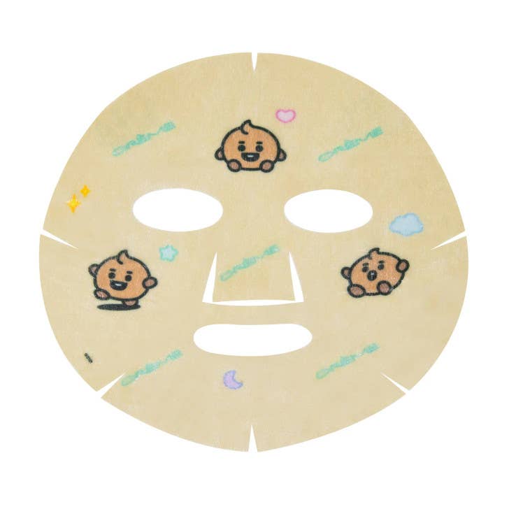 THE CREME SHOP CLEAR Like Baby SHOOKY Sheet Mask - Caffeine Critical Caffeine Critical
