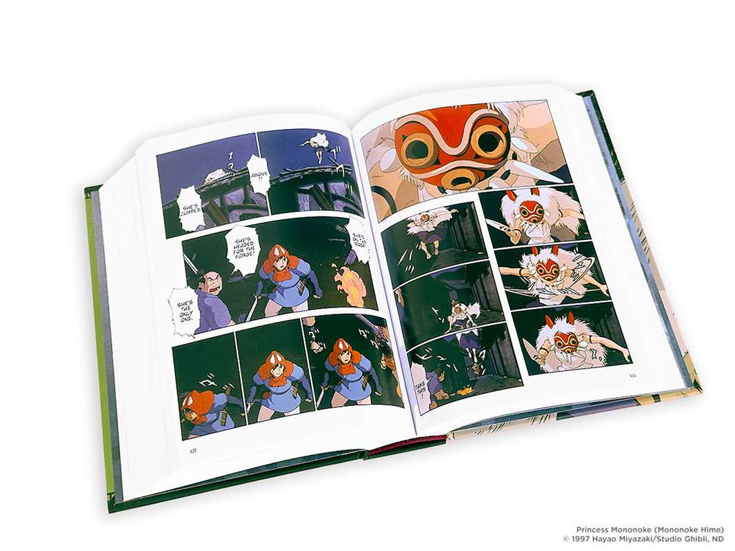 Princess Mononoke Film Comic: All-in-One Edition by Hayao Miyazaki: Hardcover; 856 pages / English Caffeine Critical
