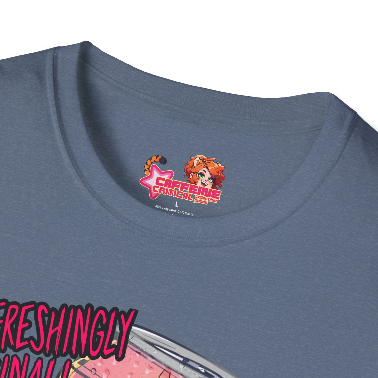 Energy Drink Caffeinated Carnelle | Waifu T-Shirt Caffeine Critical