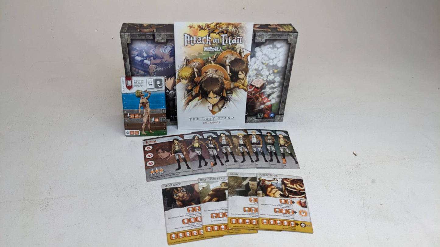 Attack on Titan - The Last Stand - Boardgame - Caffeine Critical Caffeine Critical