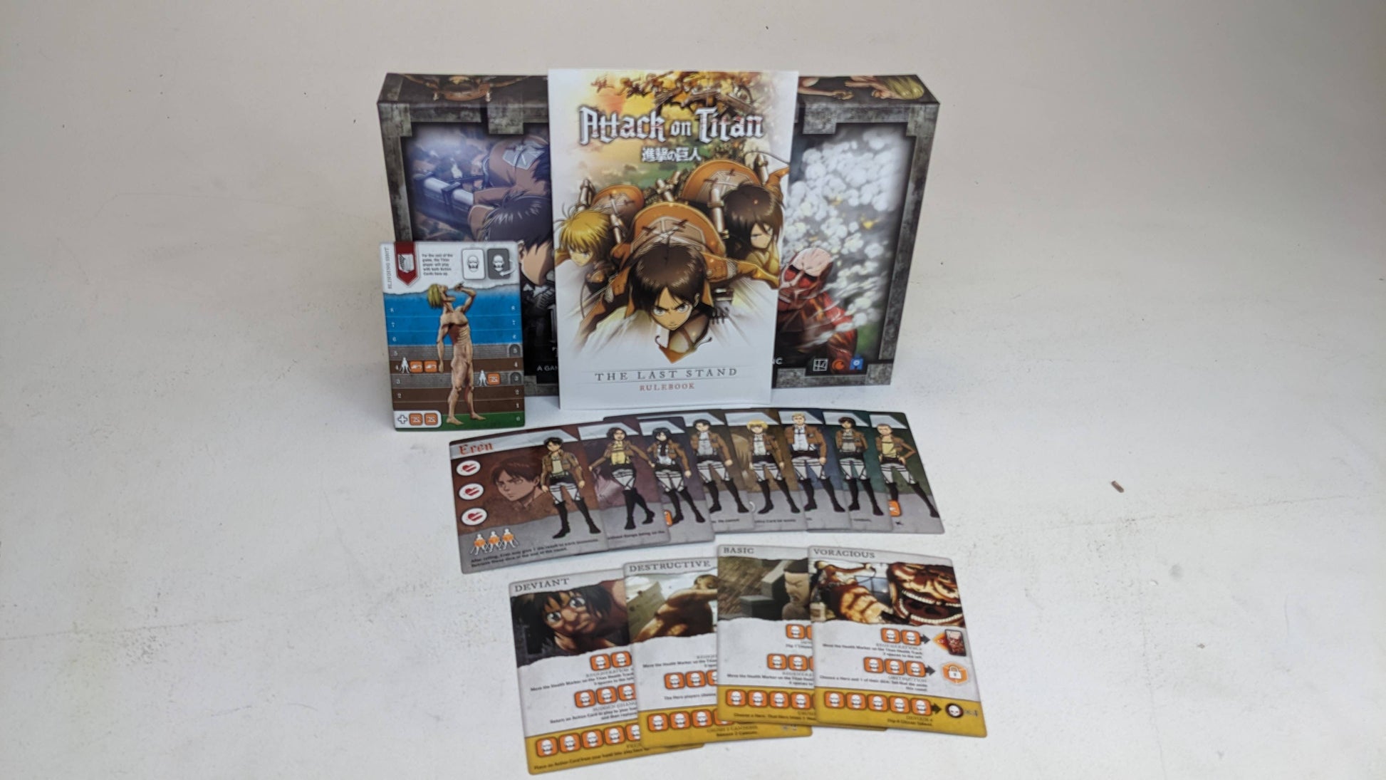 Attack on Titan - The Last Stand - Boardgame - Caffeine Critical