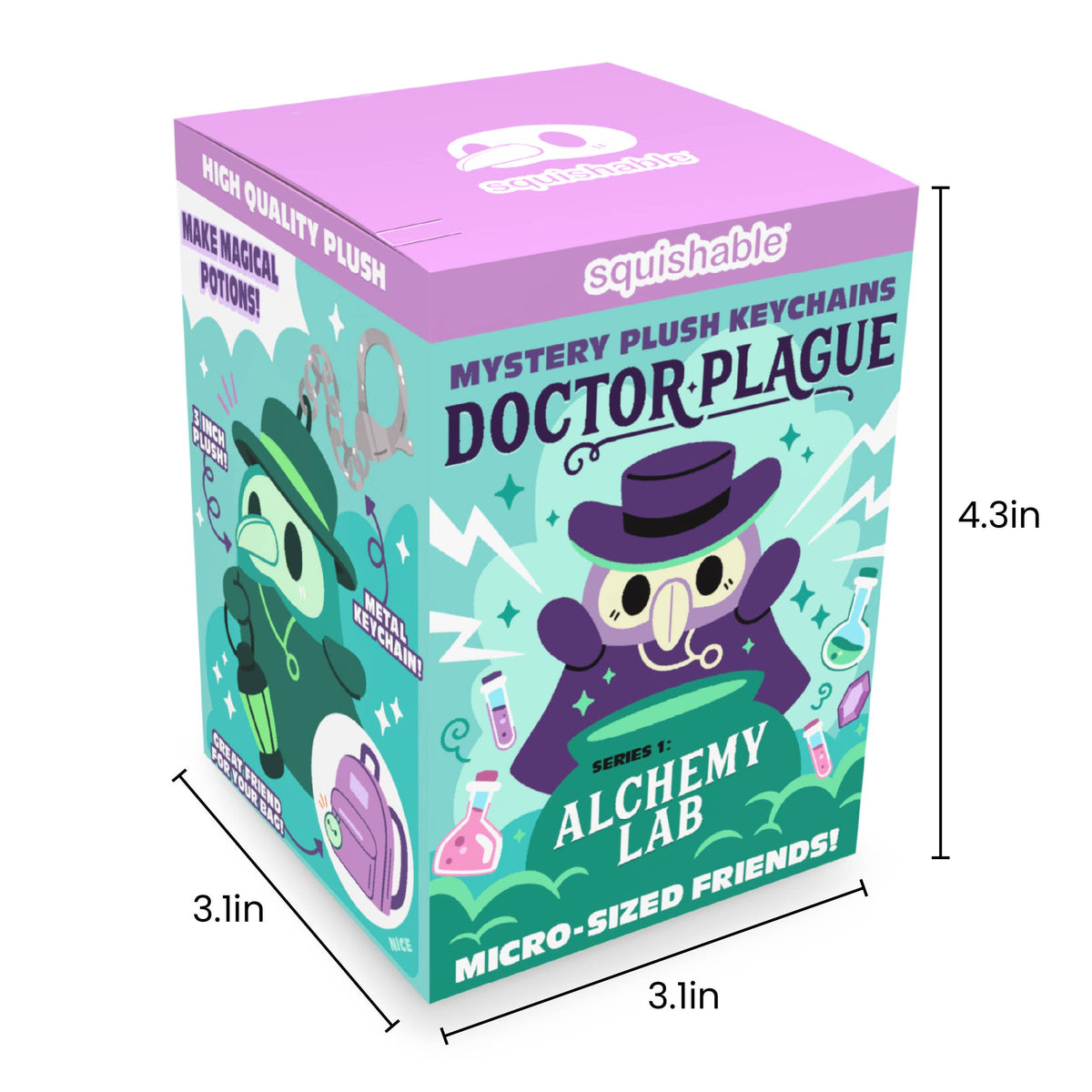 Blind Box Micro - Doctor Plague S1, Keychain Caffeine Critical
