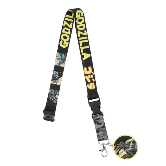 Godzilla King Of Monsters Lanyard With ID Sleeve - Caffeine Critical Caffeine Critical