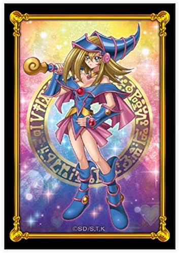 50 KONAMI Official DARK MAGICIAN GIRL CARD SLEEVES NEW Deck Protector tcg Yugioh