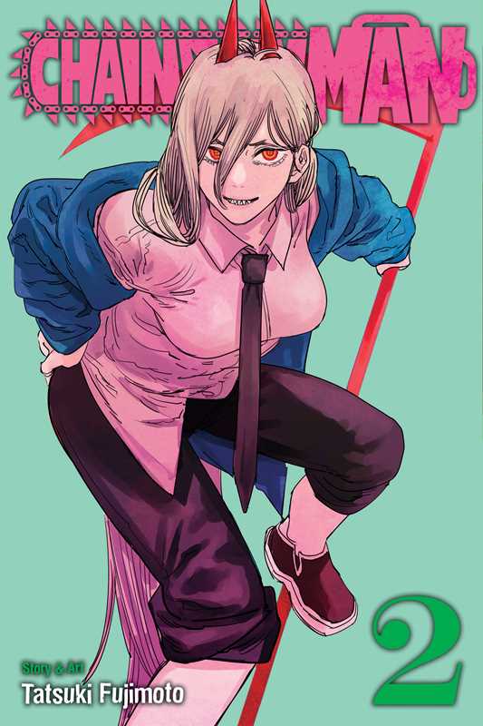 Chainsaw Man, Vol. 2 by Tatsuki Fujimoto: Paperback; 192 pages / English - Caffeine Critical