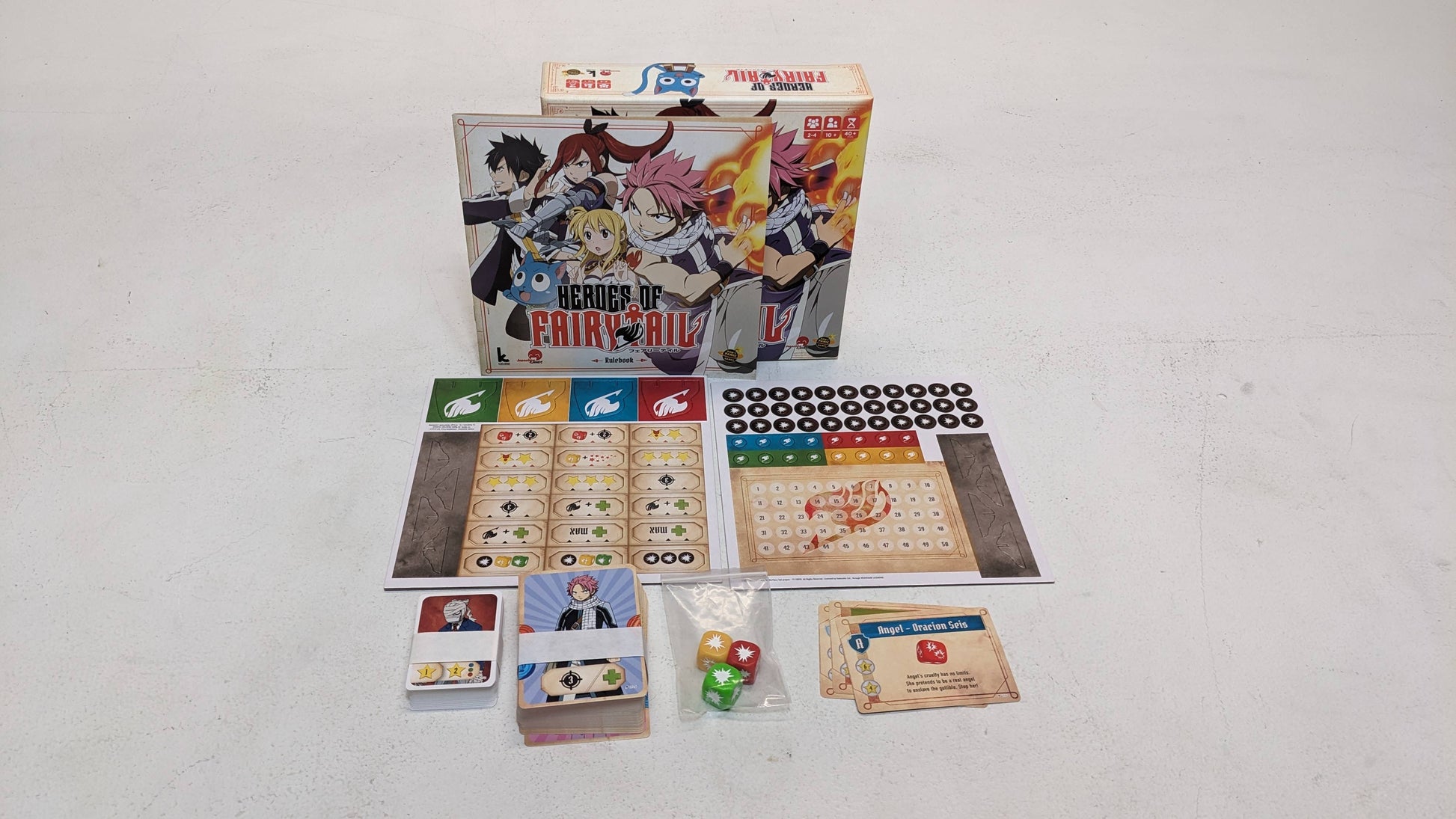 Heroes of Fairy Tail - Boardgame - Caffeine Critical