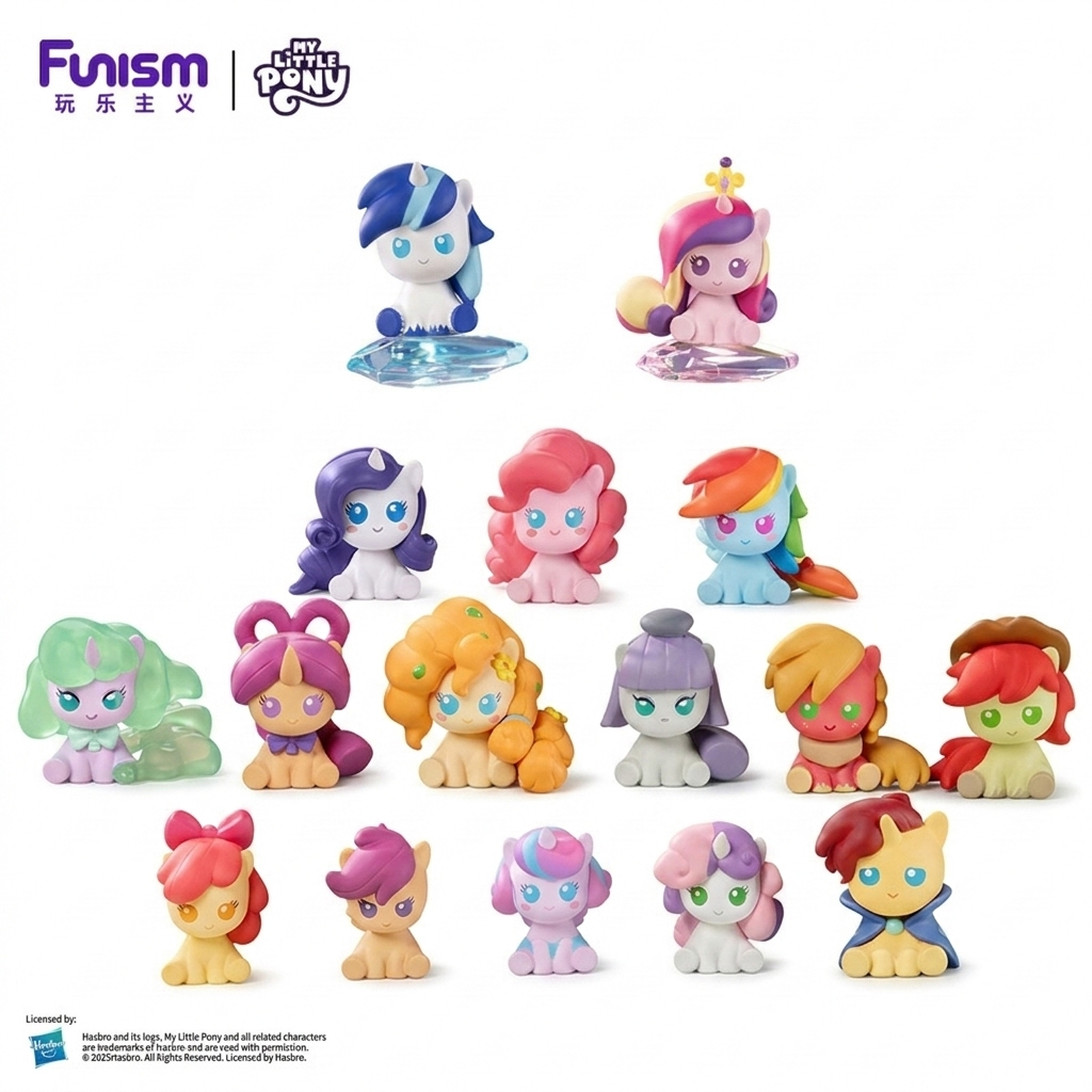 My Little Pony Home Is Protection | Magic Bottle Blind Box 3 Figures |Funism - Caffeine Critical Caffeine Critical