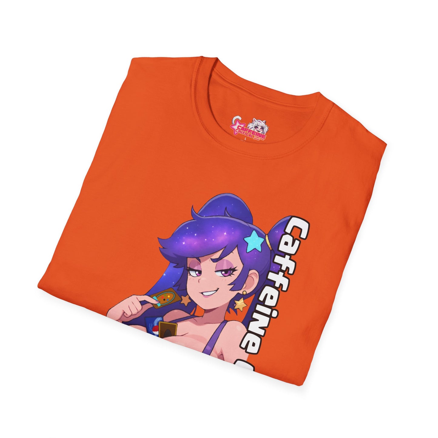 Cosmika's Card Stash Waifu T-Shirt Caffeine Critical