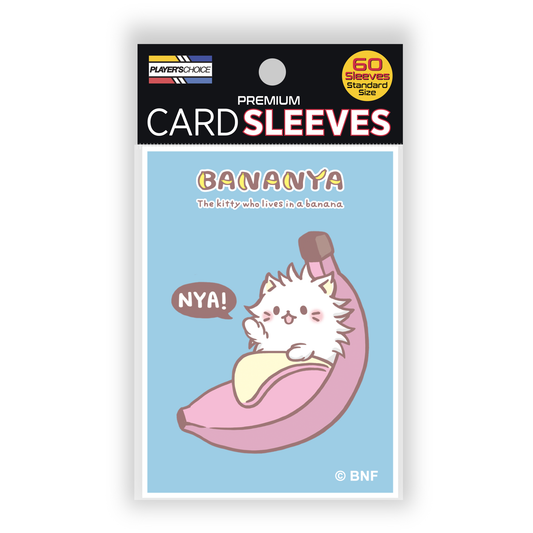 Officially Licensed Bananya Standard Sleeves - Blue Caffeine Critical
