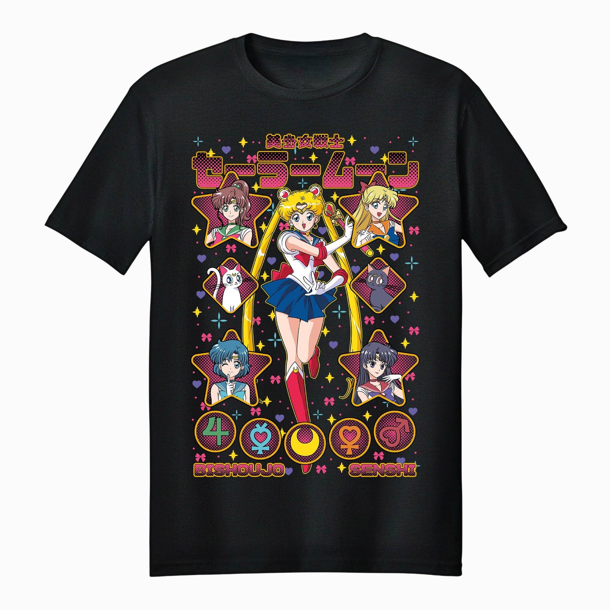Sailor Moon Bishoujo Senshi Adult Unisex T-Shirt - Caffeine Critical