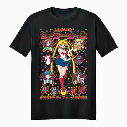 Sailor Moon Bishoujo Senshi Adult Unisex T-Shirt - Caffeine Critical