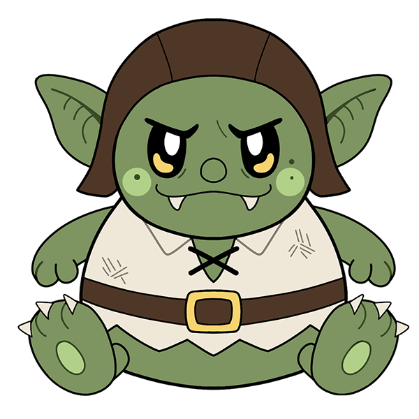 Squishable - Mini Goblin Plush Caffeine Critical
