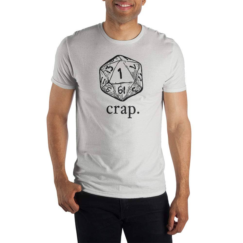 Dungeons & Dragons Crit Fail T-shirt Caffeine Critical