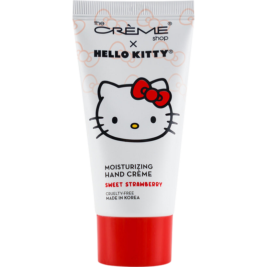 The Crème Shop x Hello Kitty Sweet Strawberry Moisturizing Hand Crème - Caffeine Critical Caffeine Critical