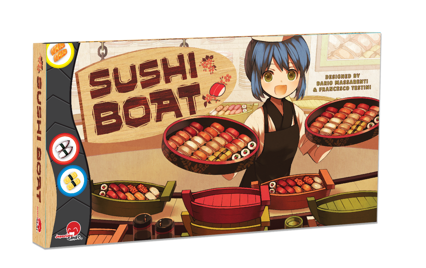 Sushi Boat - Boardgame Caffeine Critical