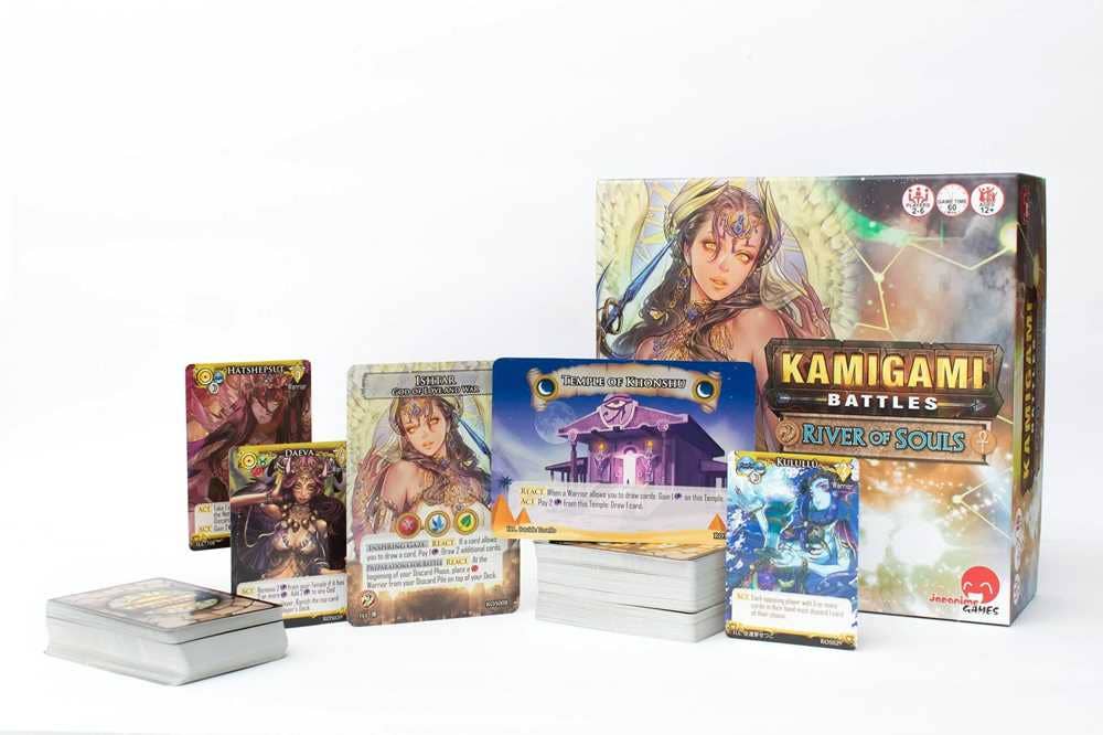 Kamigami Battles River of Souls - Boardgame - Caffeine Critical Caffeine Critical