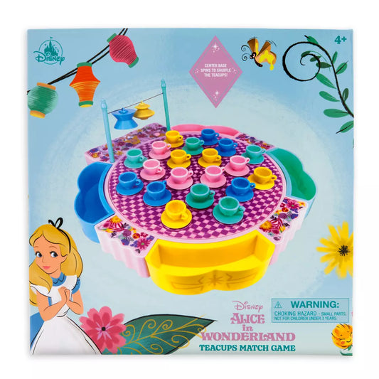 Alice in Wonderland Teacups Matching Game